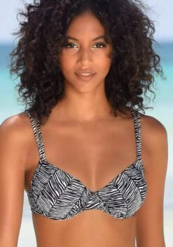 VENICE BEACH Hauts De Bikinis Avec Armatures Soutien-gorge Invisible Hauts De Bikini Sugar Femme Noir 9 VENICE BEACH Hauts De Bikinis Avec Armatures Soutien-gorge Invisible Hauts De Bikini Sugar Femme Noir -Lumiere de Bikini Boutique 3c6e17eb76b1d1fafa316ee63e466102