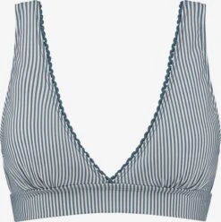 Shiwi Hauts De Bikinis Triangles Triangle Hauts De Bikini Femme Bleu Clair / Blanc