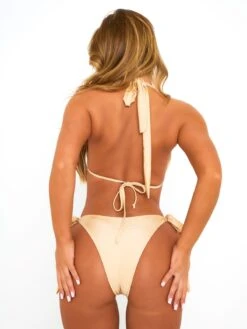 Bas De Bikinis Bas De Bikini Boujee Femme Champagne -Lumiere de Bikini Boutique 3e4a7d9331c28bd1cc66a4479a7010ac