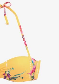 Sunseeker Hauts De Bikinis Balconnets Balconnet Hauts De Bikini Femme Jaune -Lumiere de Bikini Boutique 4165e23568dbc9321dc08e5ee588a6c2