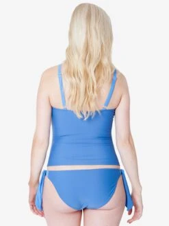 Tankinis Bustier Tankini AMY Femme Bleu / Bleu Fumé -Lumiere de Bikini Boutique 44643bebff249b9fac997997e322a7e6