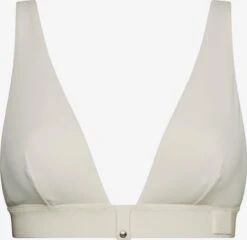 Calvin Klein Swimwear Hauts De Bikinis Triangles Triangle Hauts De Bikini Femme Blanc Naturel