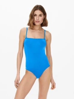 ONLY Maillots De Bain Une Pièce Maillot De Bain Aline Femme Bleu -Lumiere de Bikini Boutique 46204679951d3d6b97b0b8abfbf735c3