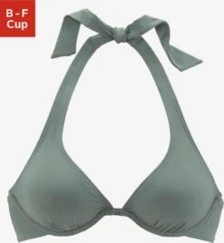 Bench Hauts De Bikinis Avec Armatures Push-up Hauts De Bikini Perfect Femme Olive