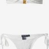 NASTY GAL Bikinis Bandeaux Bandeau Bikini Femme Crème