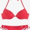 Buffalo Bikinis à Armatures Push-up Bikini Femme Rouge -Lumiere de Bikini Boutique 4e5f5ee6f0a6fb346b9002d239e01333