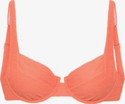 Sunseeker Hauts De Bikinis Avec Armatures Soutien-gorge Invisible Hauts De Bikini Femme Pêche