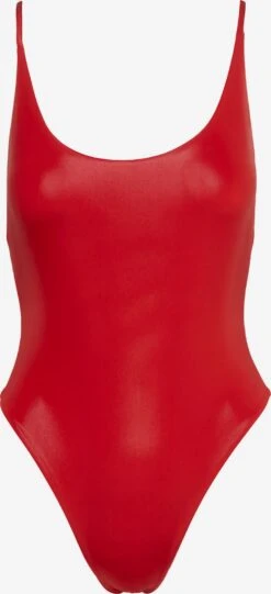 Calvin Klein Swimwear Maillots De Bain Une Pièce Maillot De Bain Neo Archive Femme Rouge
