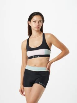 Roxy Hauts De Bikinis Bustiers Bustier Hauts De Bikini Femme Anthracite -Lumiere de Bikini Boutique 5531fcb7e9b7995f9334fc66b7a7f73c