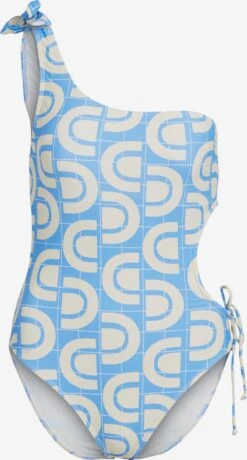 Object Maillots De Bain Une Pièce Bustier Maillot De Bain Femme Azur