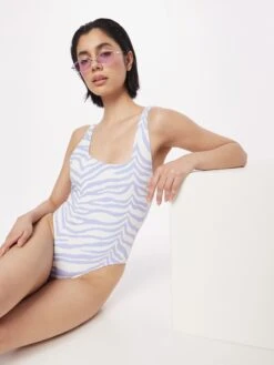 Becksöndergaard Maillots De Bain Une Pièce Bustier Maillot De Bain Ella Femme Bleu -Lumiere de Bikini Boutique 5940a5f5463afd28a98d4a34fb023274