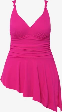 Ulla Popken Tankinis Bustier Tankini Femme Rose