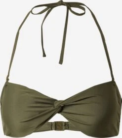 Grands Bonnets Soutien-gorge Invisible Hauts De Bikini Madlen Femme Kaki