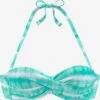 S.Oliver Hauts De Bikinis Bandeaux Bandeau Hauts De Bikini Femme Vert -Lumiere de Bikini Boutique 6014f69a9ac9710bb2a3c95f5e40ee83