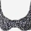 Calvin Klein Swimwear Hauts De Bikinis Balconnets Balconnet Hauts De Bikini Femme Noir