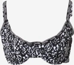 Calvin Klein Swimwear Hauts De Bikinis Balconnets Balconnet Hauts De Bikini Femme Noir