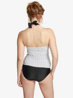 Tankinis Tankini AMELIE Femme Noir / Blanc -Lumiere de Bikini Boutique 6416823e0a1f5e05e51475ddd32aeee6