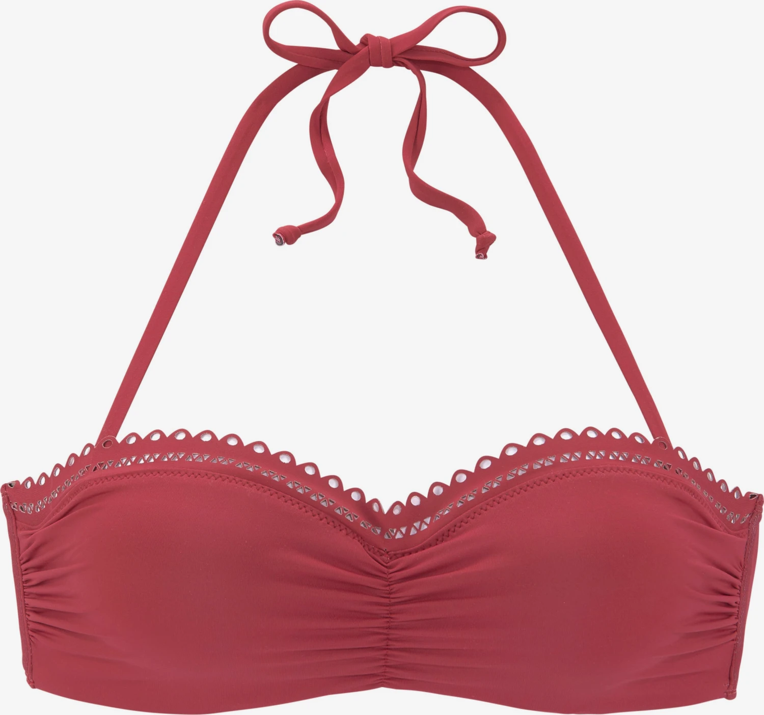 S.Oliver Hauts De Bikinis Bandeaux Bandeau Hauts De Bikini Femme Rouge Sang 3 S.Oliver Hauts De Bikinis Bandeaux Bandeau Hauts De Bikini Femme Rouge Sang