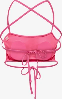 ONLY Hauts De Bikinis Bustiers Bustier Hauts De Bikini SELMA Femme Rose -Lumiere de Bikini Boutique 6592c2defcdb5486c24cf369381f352f