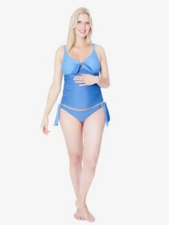 Tankinis Bustier Tankini AMY Femme Bleu / Bleu Fumé -Lumiere de Bikini Boutique 65b07ec2ec434bfa0bb6b3e098e8d116
