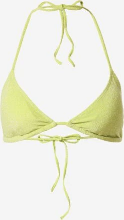 Monki Hauts De Bikinis Triangles Triangle Hauts De Bikini Femme Pomme