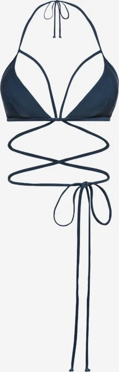 Hauts De Bikinis Triangles Triangle Hauts De Bikini Gina Femme Bleu Nuit