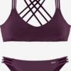 Bruno Banani Bikinis Bustiers Bustier Bikini Femme Bordeaux -Lumiere de Bikini Boutique 671a0c50d0351c316791f29522bf70a4
