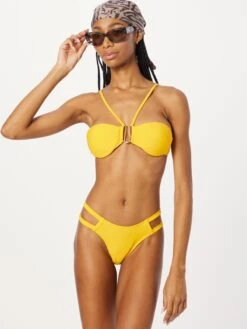 RIVER ISLAND Bas De Bikinis Bas De Bikini Femme Orange Clair -Lumiere de Bikini Boutique 67a35f75e3171b87c780c60b8f76699e