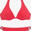 Chiemsee Bikinis à Armatures Triangle Bikini Femme Rouge Clair -Lumiere de Bikini Boutique 6a939260bf2500c4eb9b8da3560abb6d