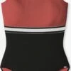 Schiesser Maillots De Bain Une Pièce Bustier Maillot De Bain Californian Dream Femme Rouge Rouille