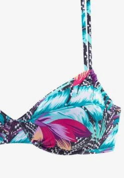 VENICE BEACH Hauts De Bikinis Avec Armatures Push-up Hauts De Bikini Jane Femme Mélange De Couleurs -Lumiere de Bikini Boutique 6d04ab6f397b15ae520113c1a09acd96