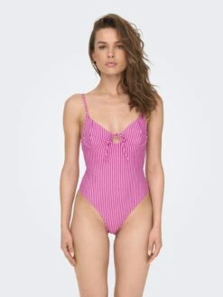 ONLY Maillots De Bain Une Pièce Maillot De Bain ALEXA Femme Rose / Fuchsia -Lumiere de Bikini Boutique 6f55b938de962c0ad5a2e59798ab1cb6