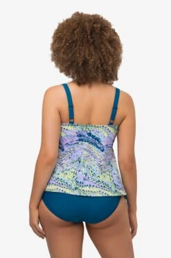 Ulla Popken Tankinis Soutien-gorge Invisible Tankini Femme Bleu -Lumiere de Bikini Boutique 72a5d282debf89865d90d032a00c61a5