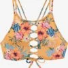 Bench Hauts De Bikinis Col Montant Col Haut Hauts De Bikini Maui Femme Jaune