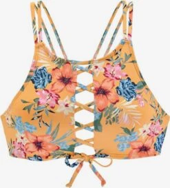 Bench Hauts De Bikinis Col Montant Col Haut Hauts De Bikini Maui Femme Jaune