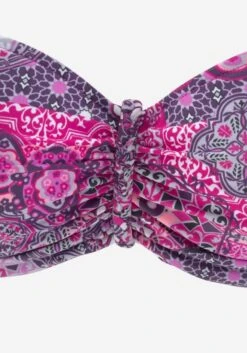 Buffalo Hauts De Bikinis Bandeaux Bandeau Hauts De Bikini Happy Femme Aubergine / Rose / Rose -Lumiere de Bikini Boutique 76f8f58f8d405cf6d4c4d18ce8b849fd