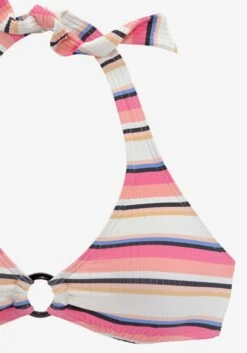 VENICE BEACH Grands Bonnets Triangle Bikini Femme Rose Clair / Blanc -Lumiere de Bikini Boutique 7752a6e07e776c3a9a90170ede13e11e