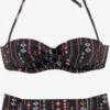 Buffalo Bikinis Bandeaux Bandeau Bikini Femme Noir -Lumiere de Bikini Boutique 79789488176ccce4453e0f38745e426f
