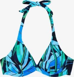 Desigual Hauts De Bikinis Avec Armatures Soutien-gorge Invisible Hauts De Bikini Bukit Femme Bleu Marine / Azur / Bleu Ciel