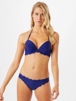 Hunkemöller Hauts De Bikinis Push-up Regular Hauts De Bikini Scallop Femme Indigo -Lumiere de Bikini Boutique 7a78166f5182033a9ddaffdecd733d0f