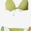 NASTY GAL Grands Bonnets Triangle Bikini Femme Olive / Roseau -Lumiere de Bikini Boutique 7bc73b7efdc253c37e12c7c336ece9b4