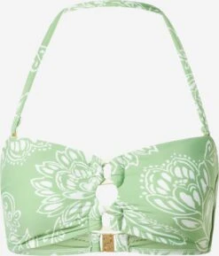 Seafolly Hauts De Bikinis Bandeaux Bandeau Hauts De Bikini Femme Menthe