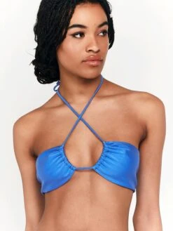 Hauts De Bikinis Triangles Triangle Hauts De Bikini Roswita Femme Bleu -Lumiere de Bikini Boutique 7e6350203d7f7802a4e0b0d6e7e0cba0