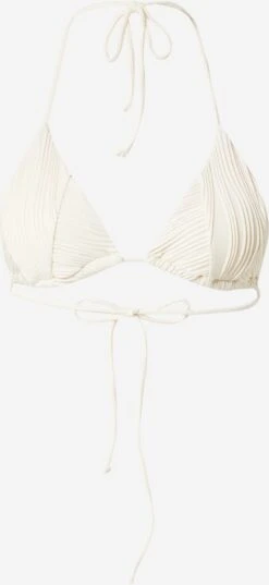 NLY By Nelly Hauts De Bikinis Triangles Triangle Hauts De Bikini Femme Blanc Cassé