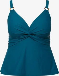 Ulla Popken Tankinis Triangle Tankini Femme Bleu
