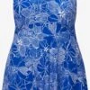 Ulla Popken Tankinis Bustier Tankini Femme Bleu Roi -Lumiere de Bikini Boutique 818f65f619ff308238f8391f837d58c1