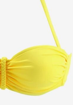 Buffalo Hauts De Bikinis Bandeaux Bandeau Hauts De Bikini Femme Citron Vert -Lumiere de Bikini Boutique 8495227f63aa534479d4e9fc8c29aae8