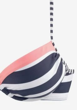 KangaRoos Hauts De Bikinis Avec Armatures Push-up Hauts De Bikini Femme Bleu Marine -Lumiere de Bikini Boutique 84a19d92c2bbe8bd4809e342e6921f67