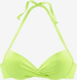 S.Oliver Hauts De Bikinis Push-up Push-up Hauts De Bikini Spain Femme Citron Vert