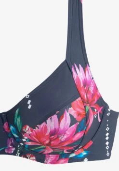 Sunseeker Hauts De Bikinis Avec Armatures Soutien-gorge Invisible Hauts De Bikini Femme Bleu Marine -Lumiere de Bikini Boutique 889ad4eac55a5fc9d1e0765e856a9763